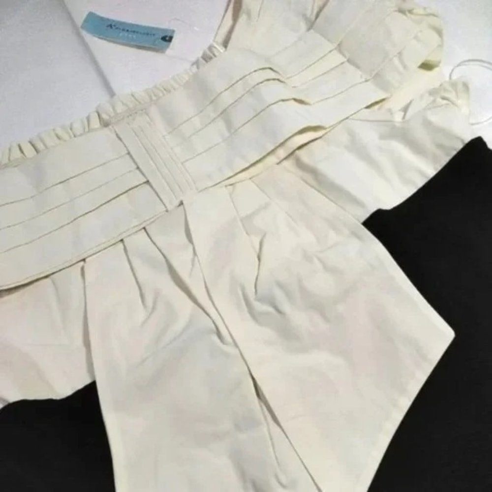 Anthropologie Maeve Black & White Bow-Tie Mini Dress All Sizes NWT - Picture 5 of 12